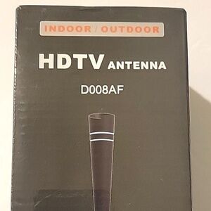 Digital TV Antenna HDTV Indoor/Outdoor D008AF 1080P, 4K Ultra HD